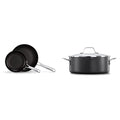 Grey Nonstick Frying Pan Set, 8- and 10-Inch K827727