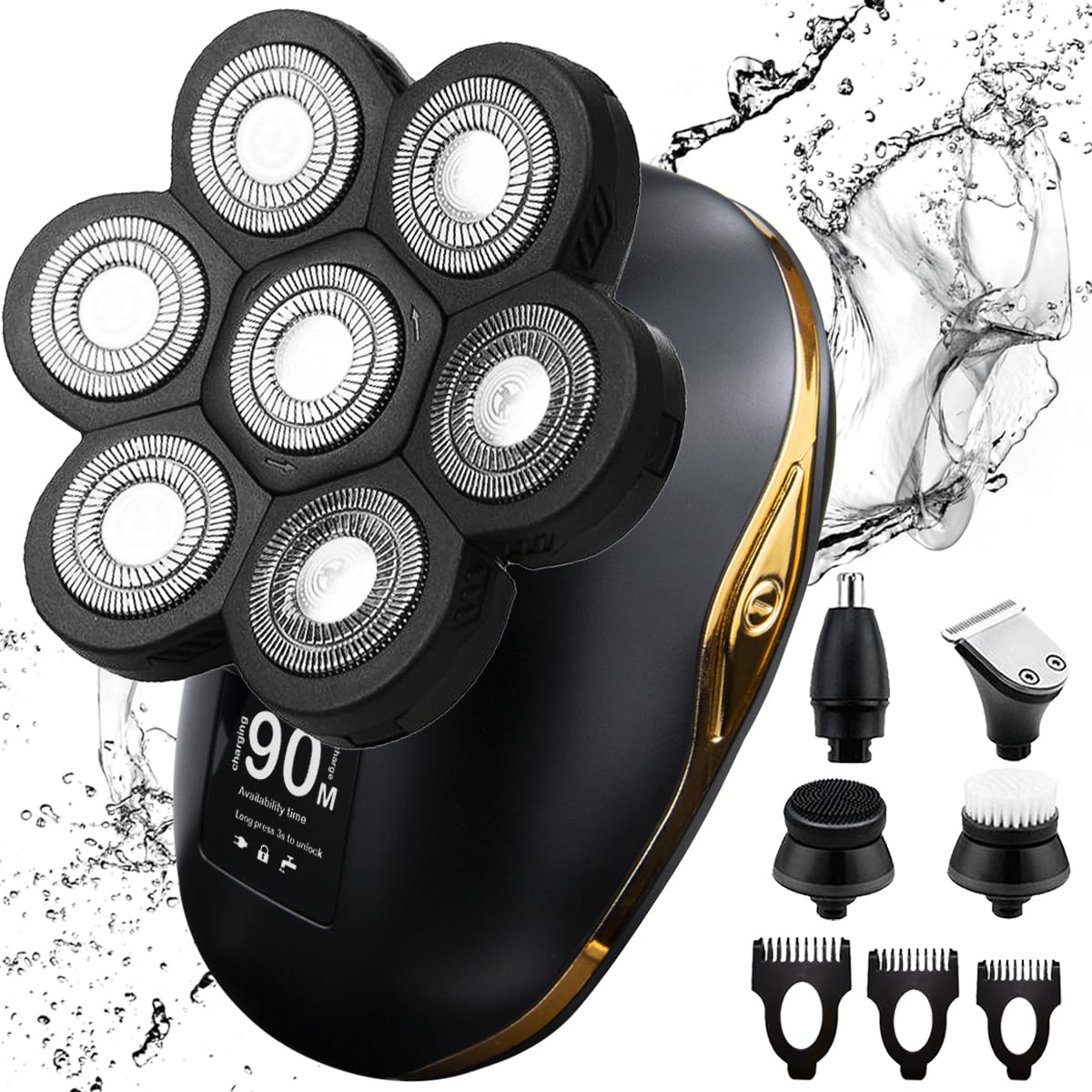 5-in-1 Electric Shavers Rotary Razor P47387