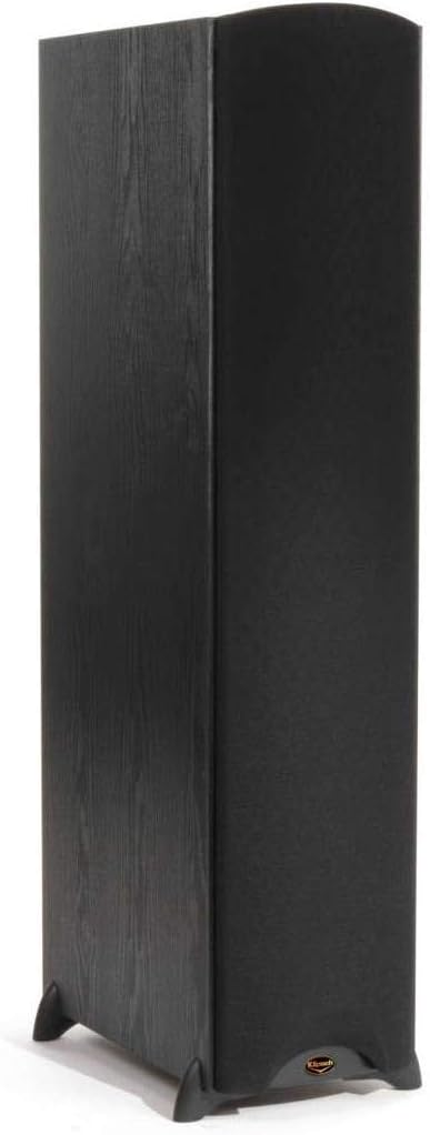 Black Floorstanding Speaker with Dual 8" Woofers C987