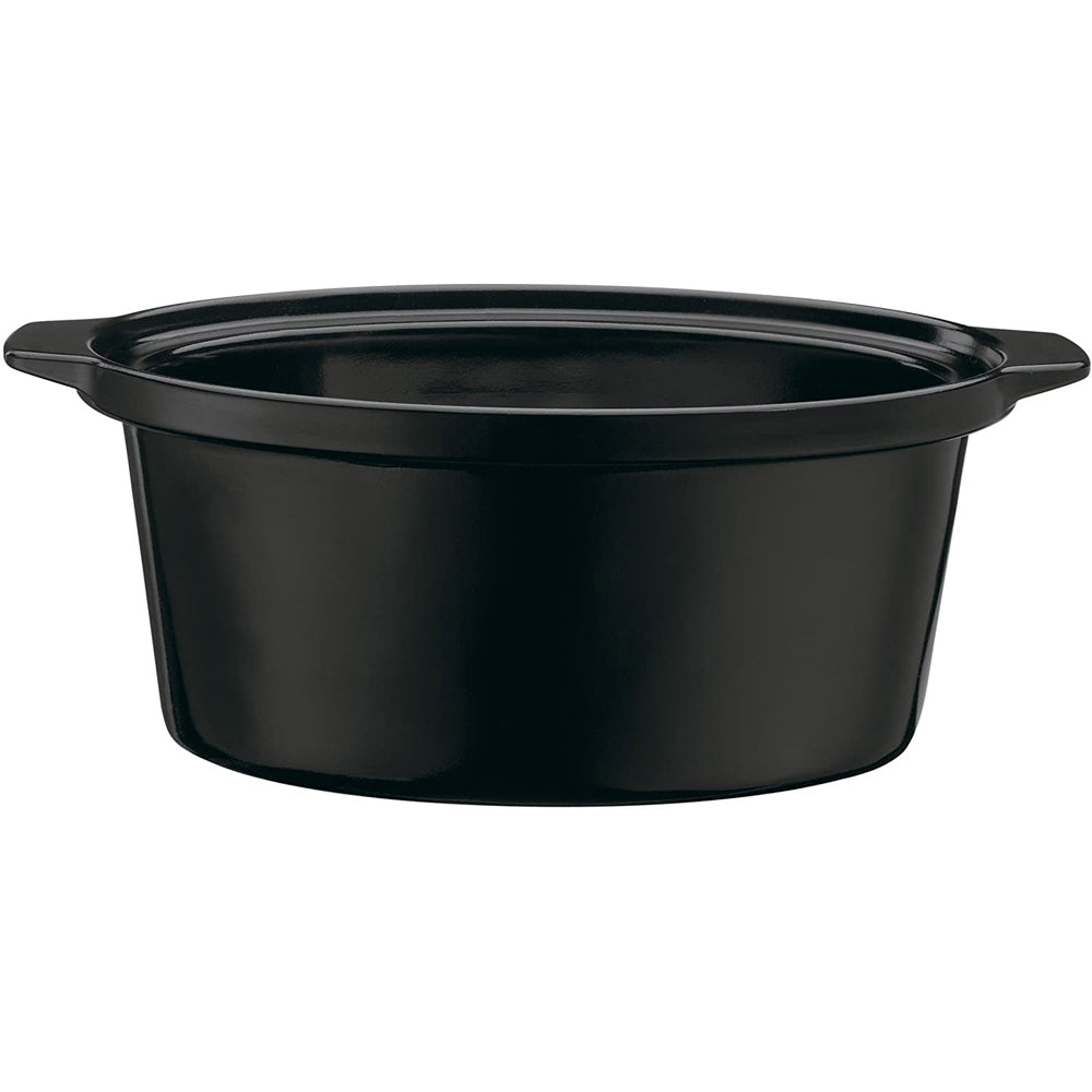 3.5 Quart Programmable Slow Cooker Brushed Stainless Steel E6612