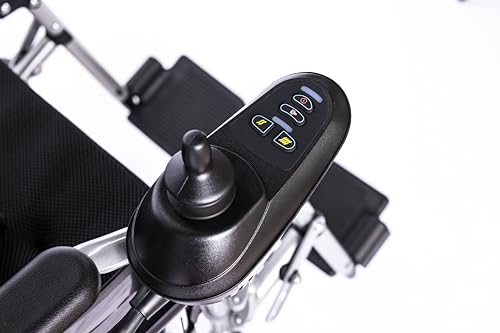 Reclining Foldable Electric Wheelchair (Black) D231