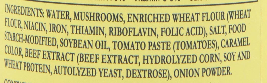 Fresh Mushroom Steak Sauce, 6-Ounce (Pack of 12) G20075