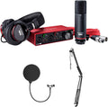 2-in, 2-out USB Audio Interface with Microphone & Headphones I78523