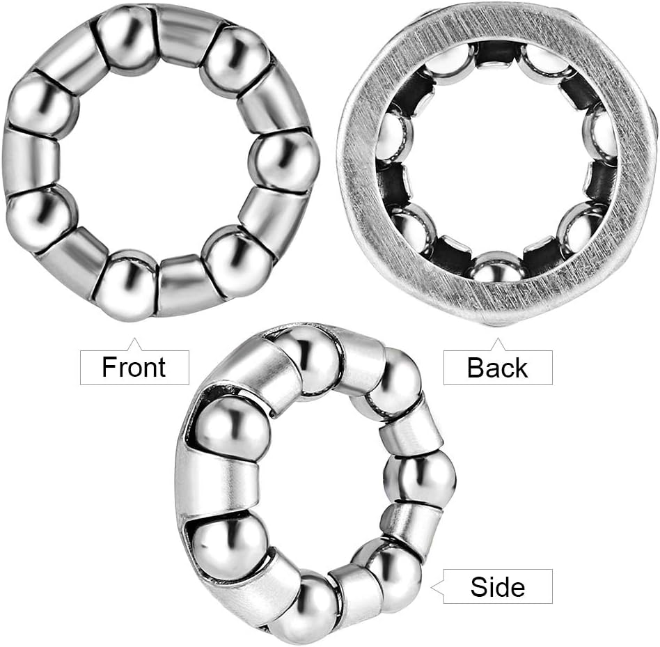 4 Pcs 3/16 inch x 7 Balls Bicycle Wheel Bearing Retainer H62141