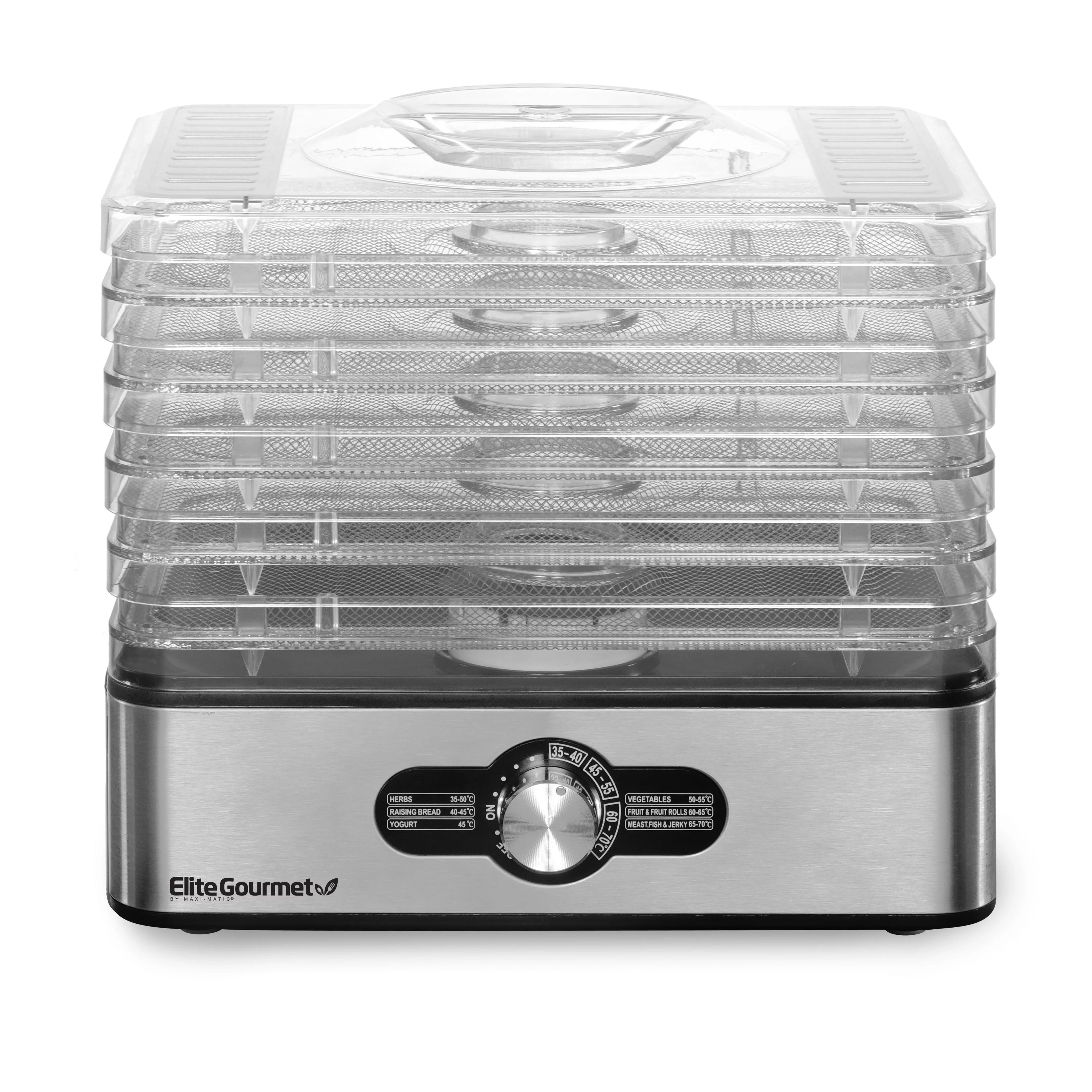 5 Stainless Steel Tray Food Dehydrator V17414