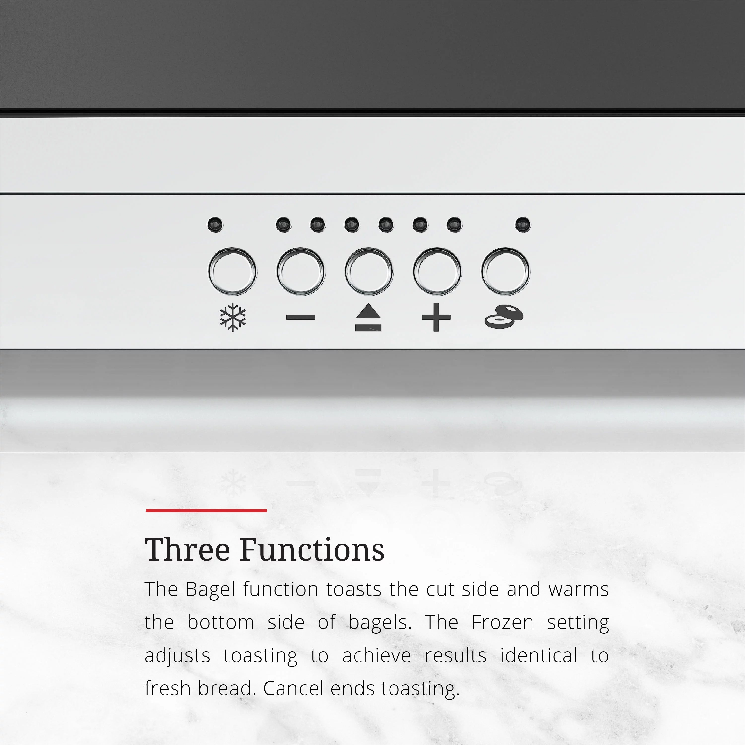 Black & Silver 2-Slice Long Toaster I301434