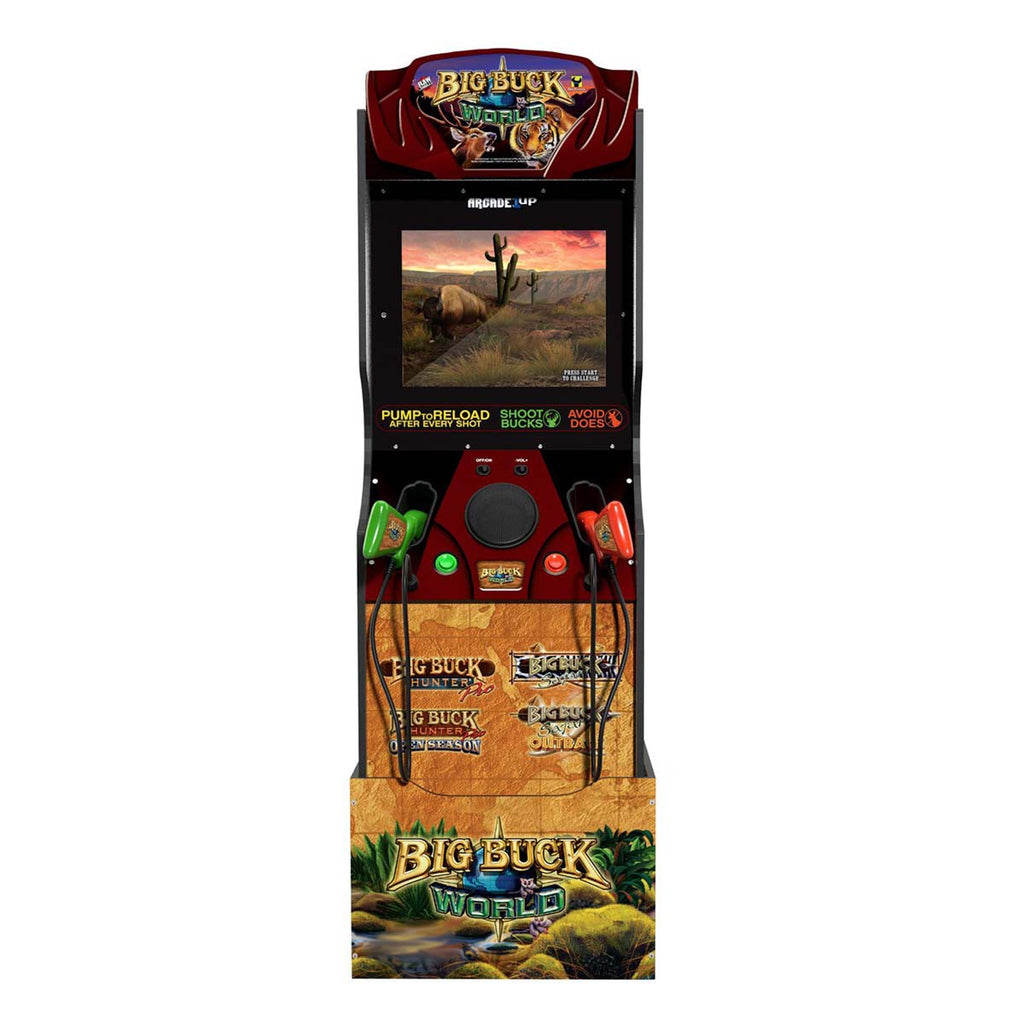 Big Buck Hunter Arcade Game with Riser X494771