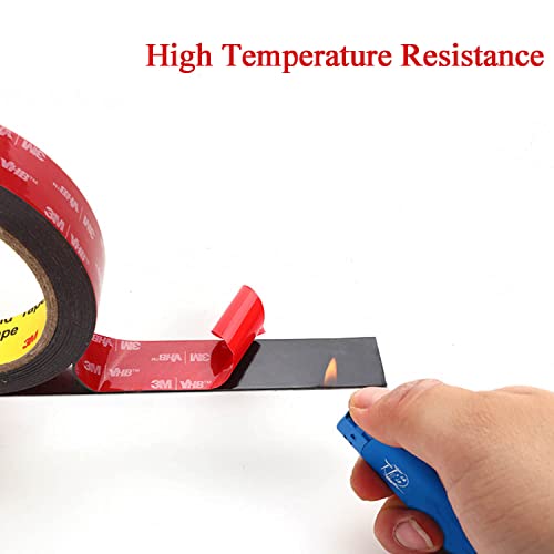Double Sided Heavy Duty Mounting Tape (1/2in * 15.6ft) D44415