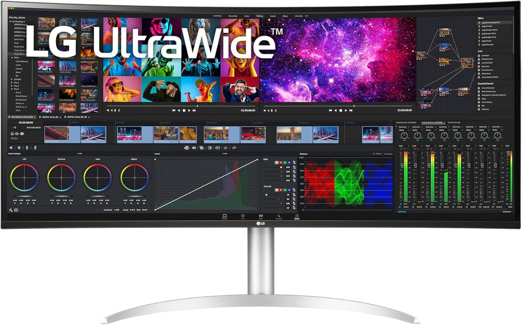 40” Curved UltraWide WUHD 5K2K Nano IPS Display, Black H908