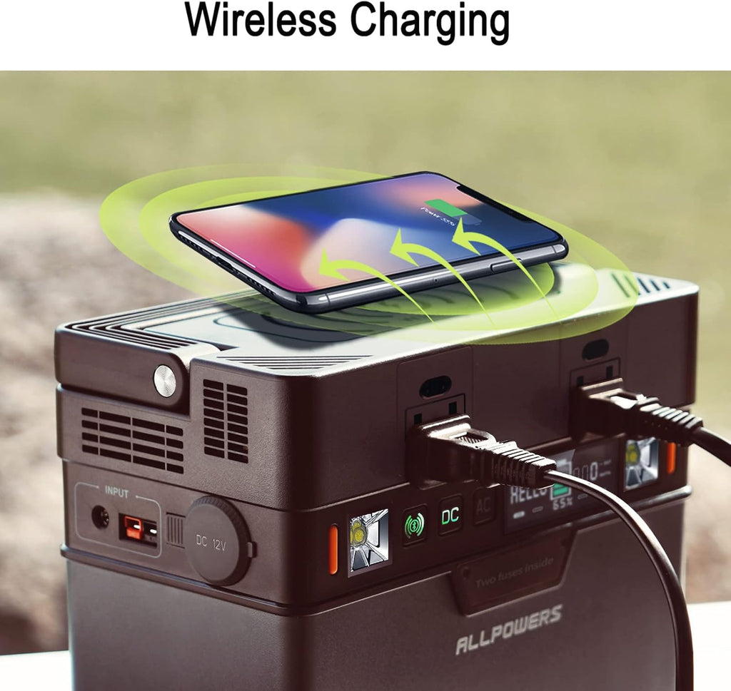 300W Portable Power Station with Solar Panel 100W, 288Wh Solar Generator N931