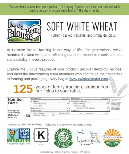 25 LBS Soft White Wheat Berries I593381
