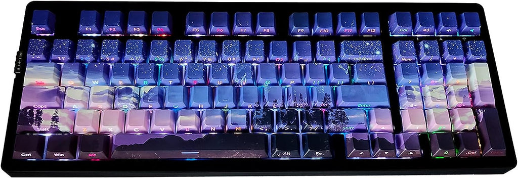 Side Printed Double Shot Cherry Profile Keycap Set O411362