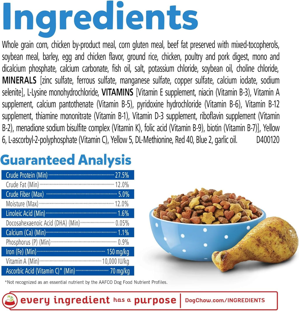 15 lb Bag Dry Puppy Food with Real Chicken R684
