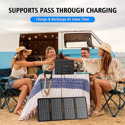 Portable Power Station with Solar Panel N888873