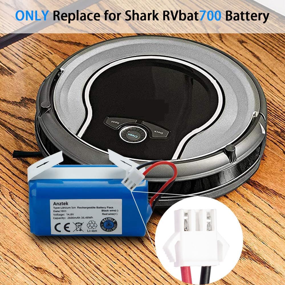 14.8V 2600mAh Rechargeable Battery (3 Prong Plug) C949875