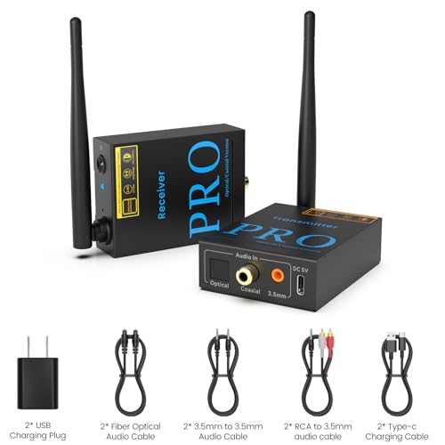2.4GHz Wireless Audio Transmitter and Receiver B8106