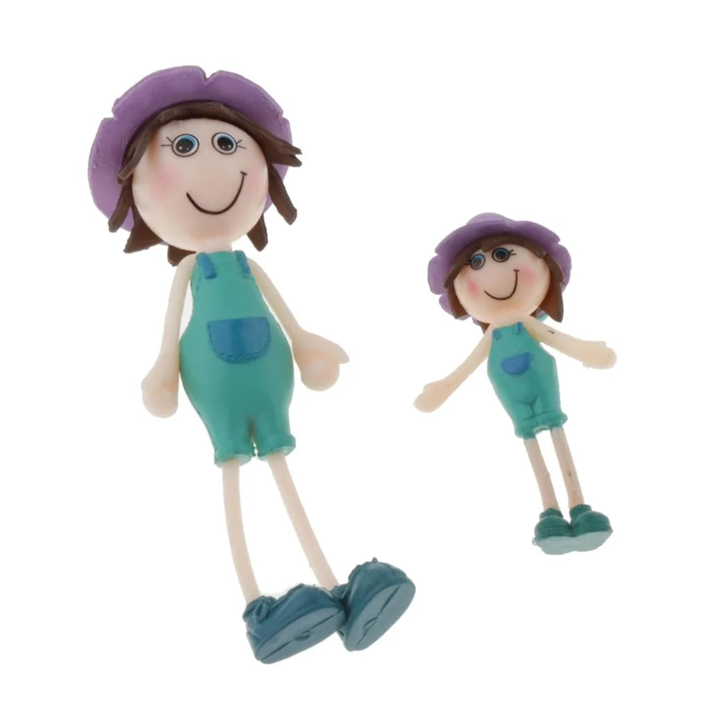Green 1/12 Dollhouse Dolls Figures Z104