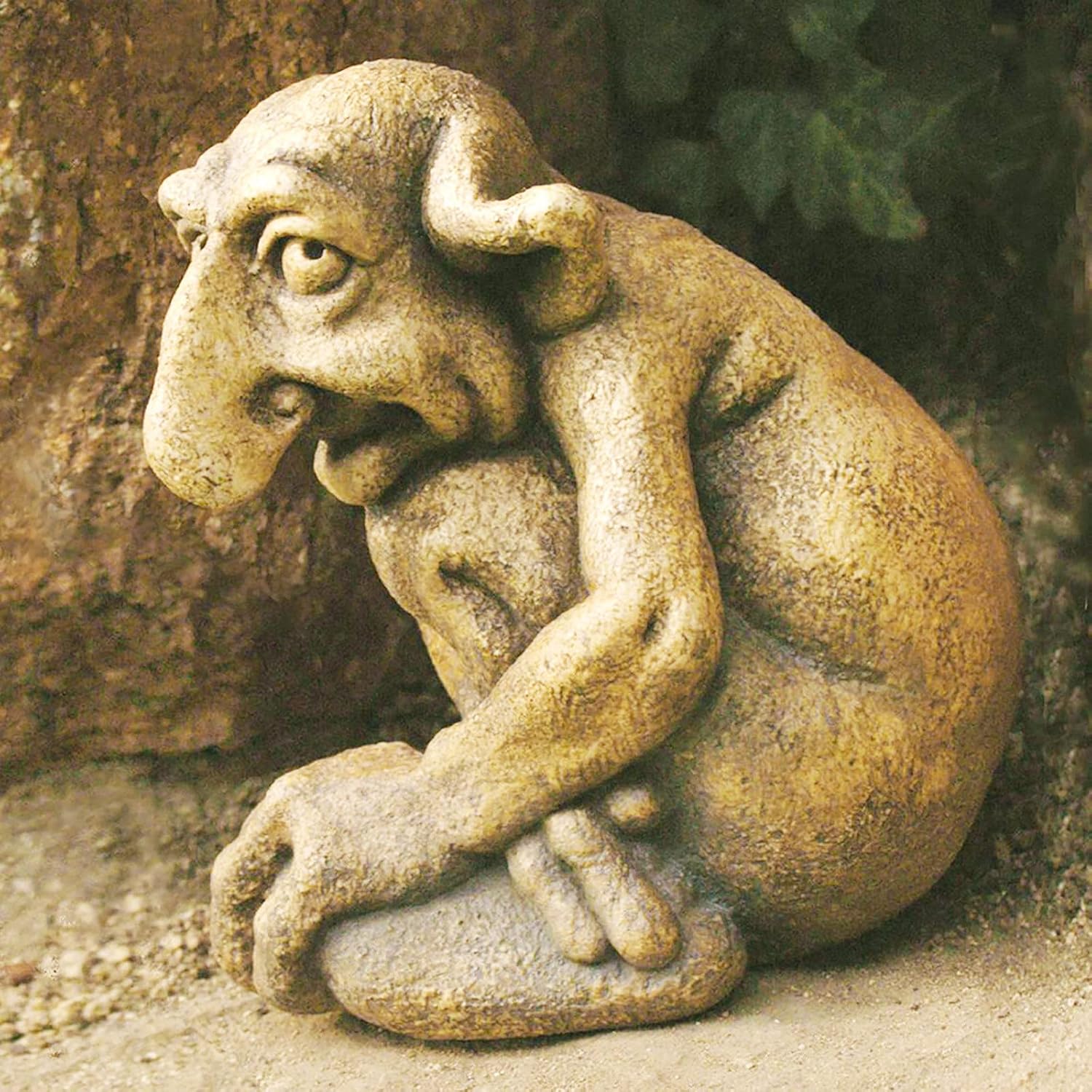 Cast Stone Troll Statues V2375