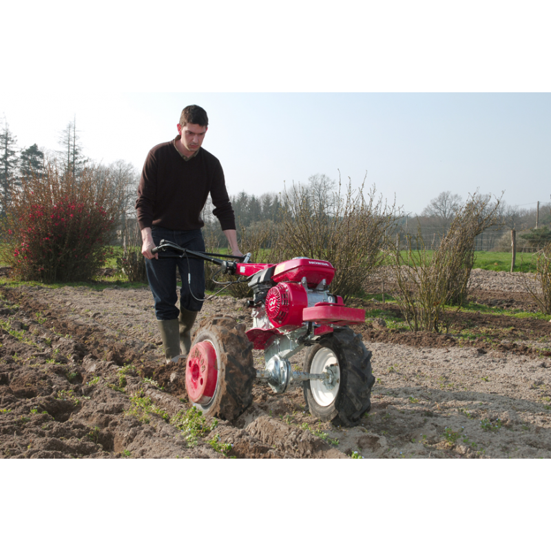 Large Garden Petrol Rotovator Tiller V211