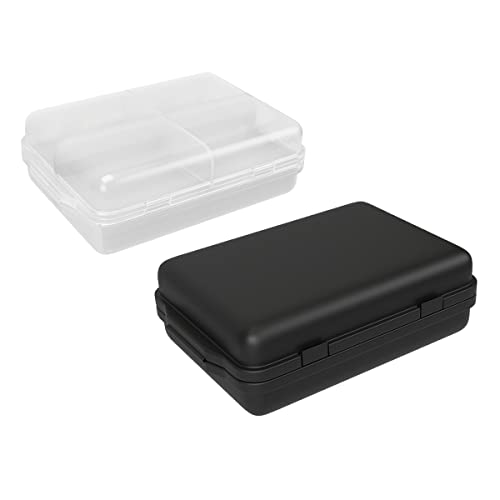 Gray Magnetic Pill Case with 7 Compartments F264