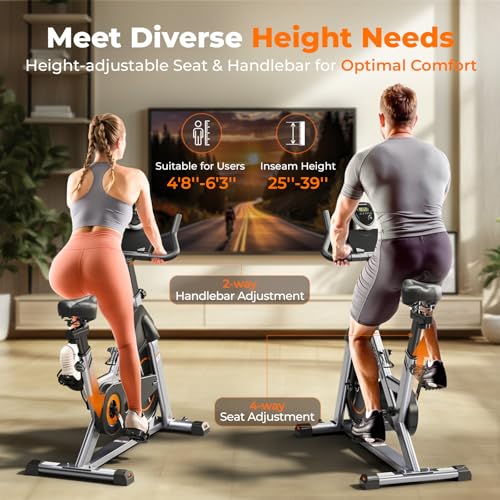 Magnetic Indoor Cycling Bike with Tablet Holder F990567