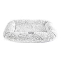 Plush Sherpa Bolstered Crate Mat Dog Cat Bed B234660
