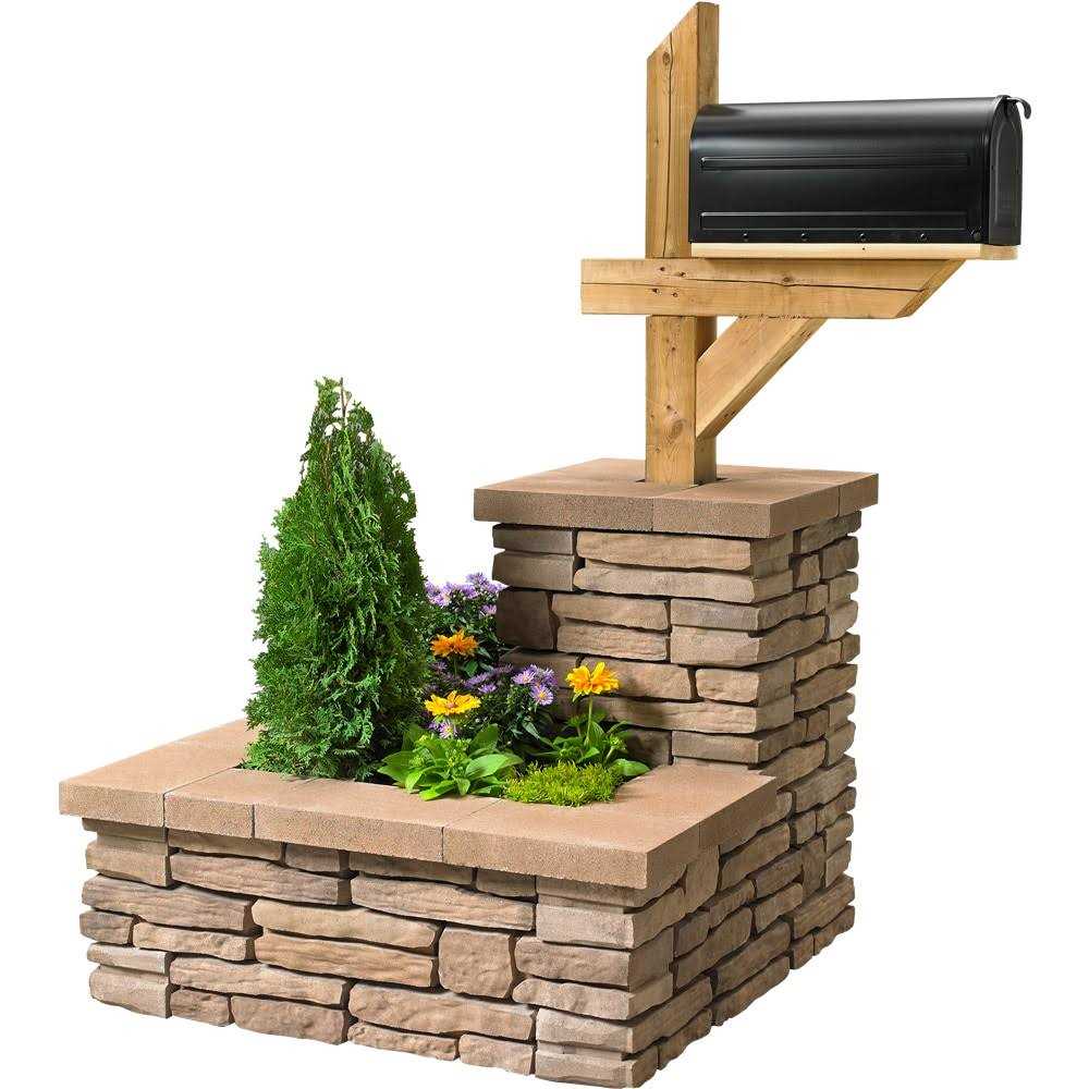12-in L x 4-in H x 5.75-in D Concrete Retaining Wall Block L7539