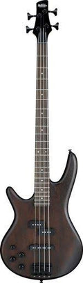 Left Walnut Flat 4 String Bass Guitar C404