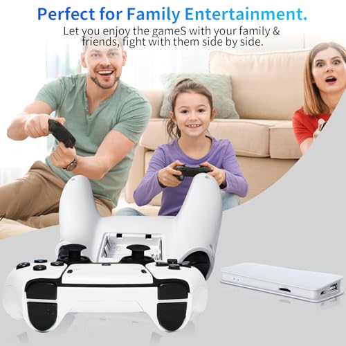 Retro Game Console with 20000+ Classic Games, 64GB, 4K, HDMI Output, Dual 2.4G Wireless Controllers N3360