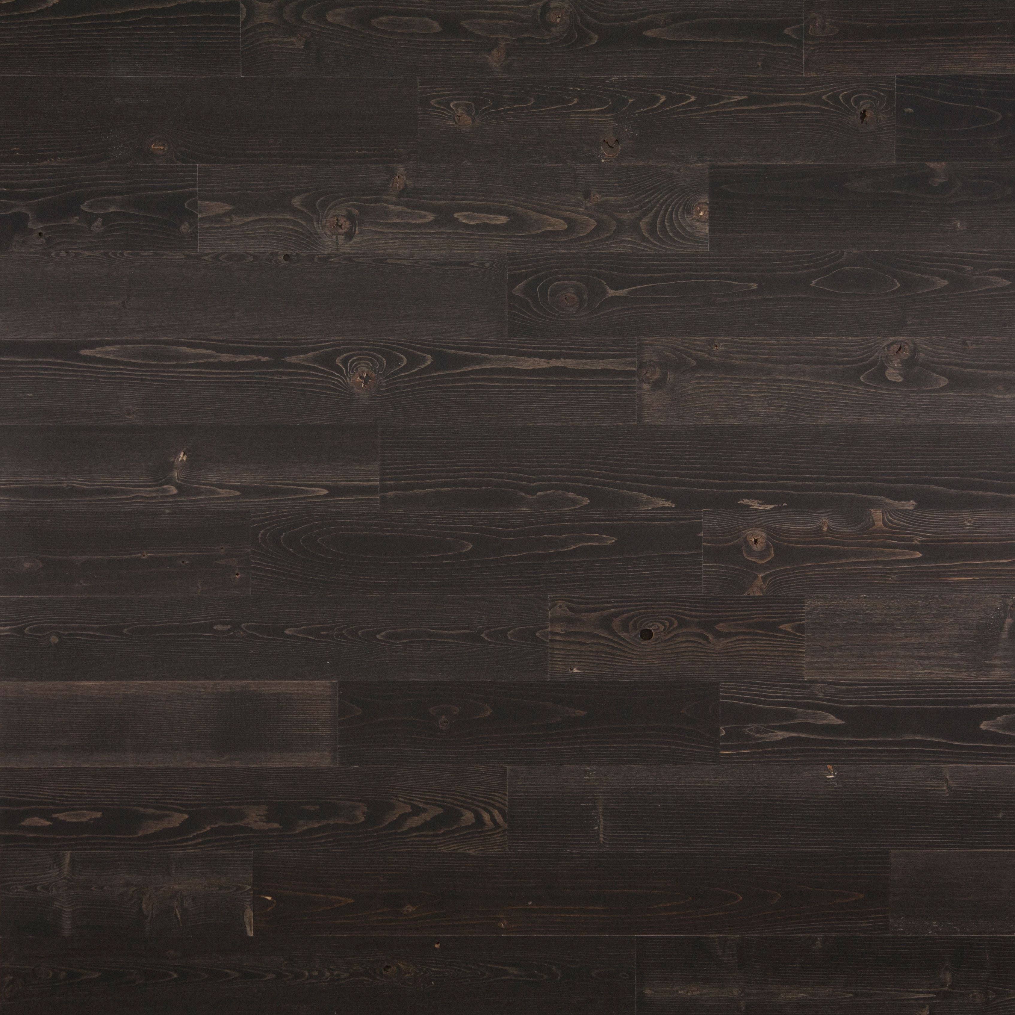 Peel and Stick Reclaimed Black Ice Wood Planks Z954370