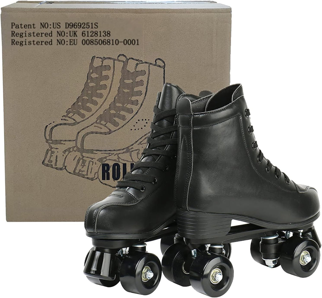 PU Leather Roller Skates U3356