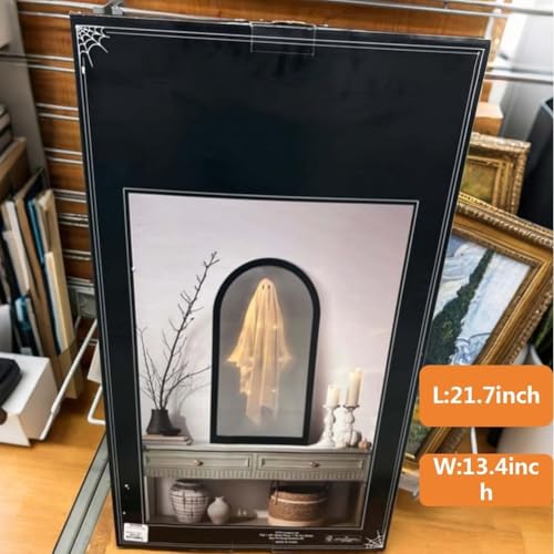Halloween Hologram Ghost Mirror Decal F61006