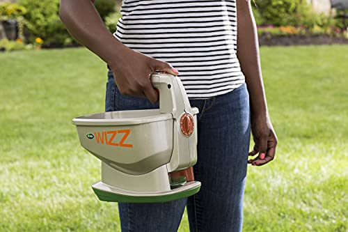 Handheld Spreader Holds up to 2,500 sq. ft., Brown W805