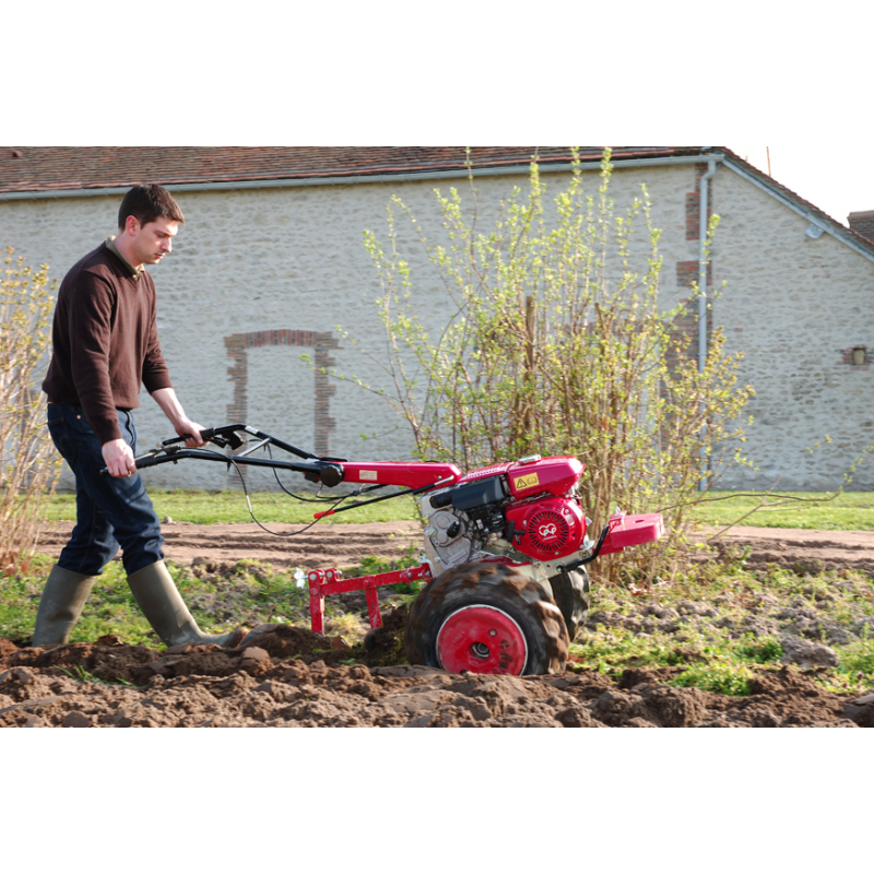 Large Garden Petrol Rotovator Tiller V211