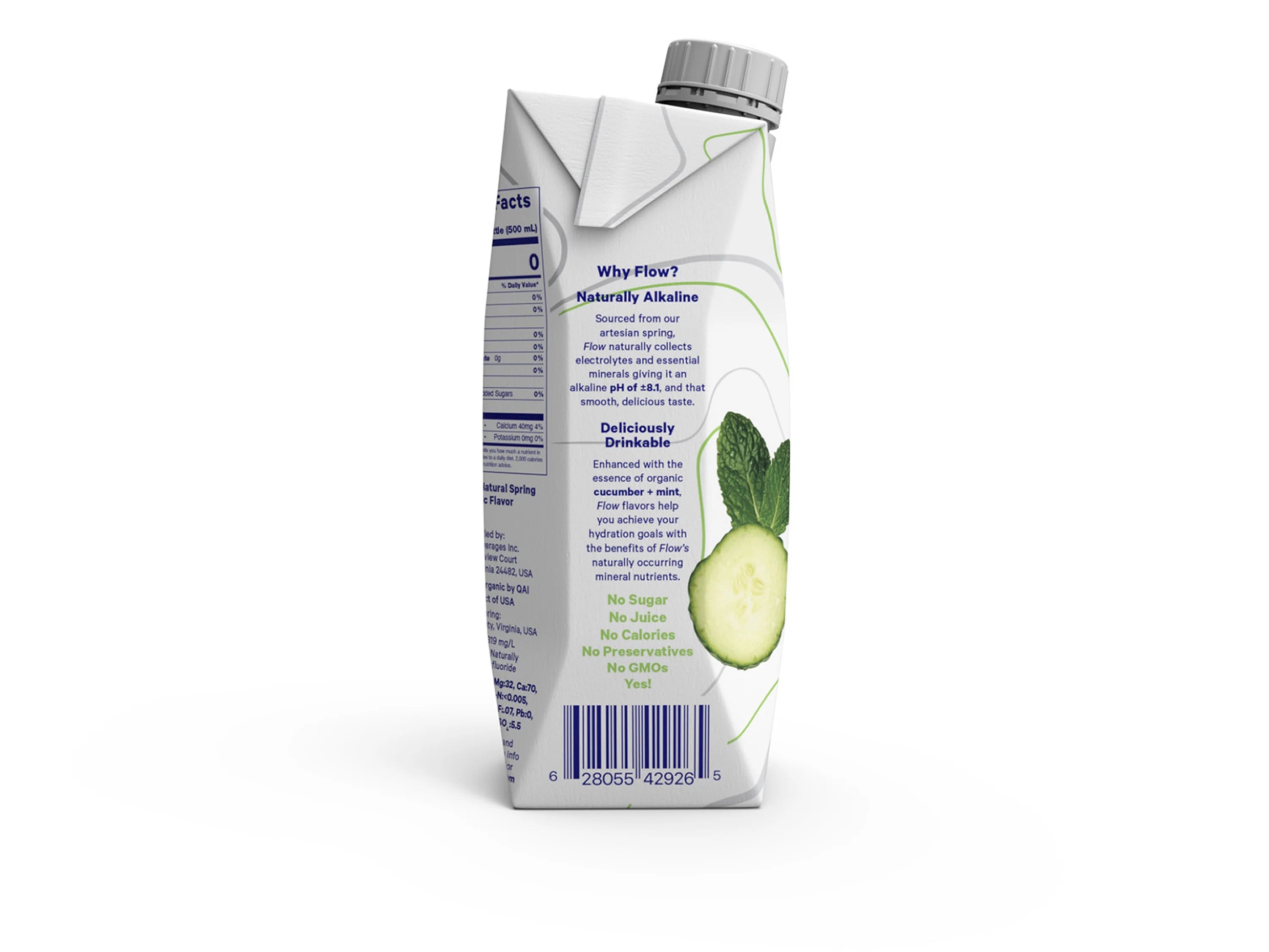 16.9 fl oz 12 Pack Alkaline Spring Water V8576
