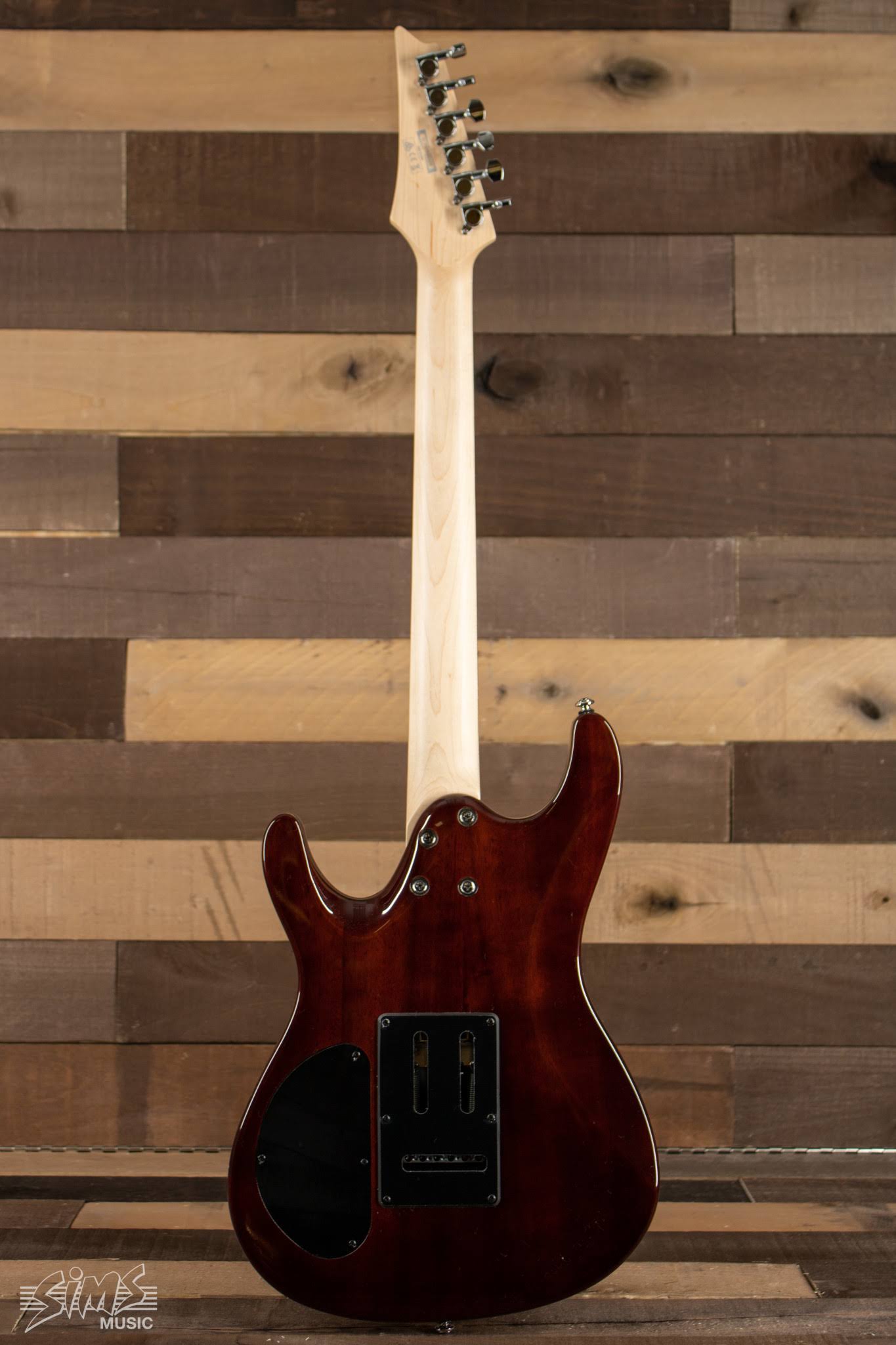 Transparent Gray Burst Electric Guitar B621