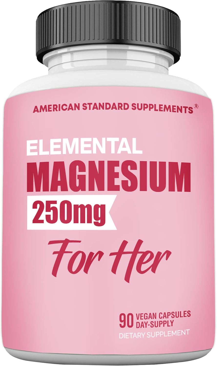 Magnesium Glycinate 250mg 90 Capsules Supplement Y257