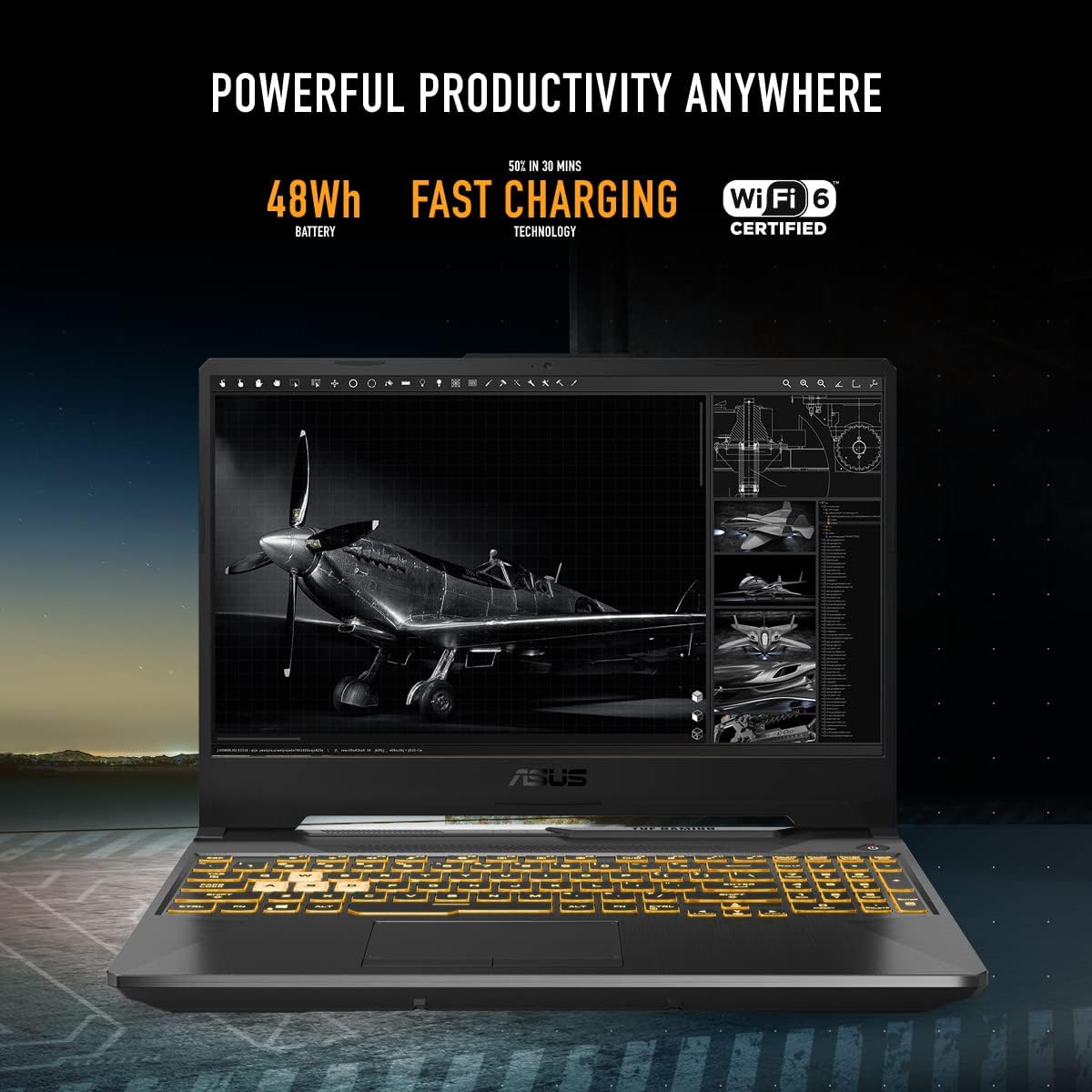 15.6” FHD 144Hz Gaming Laptop, RTX 3050, i5-11400H, 16GB DDR5, 1TB PCIe Gen4 NVMe SSD T593752
