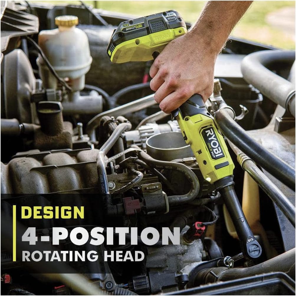 18V Brushless Cordless 1/4 in. Extended Reach Ratchet F763