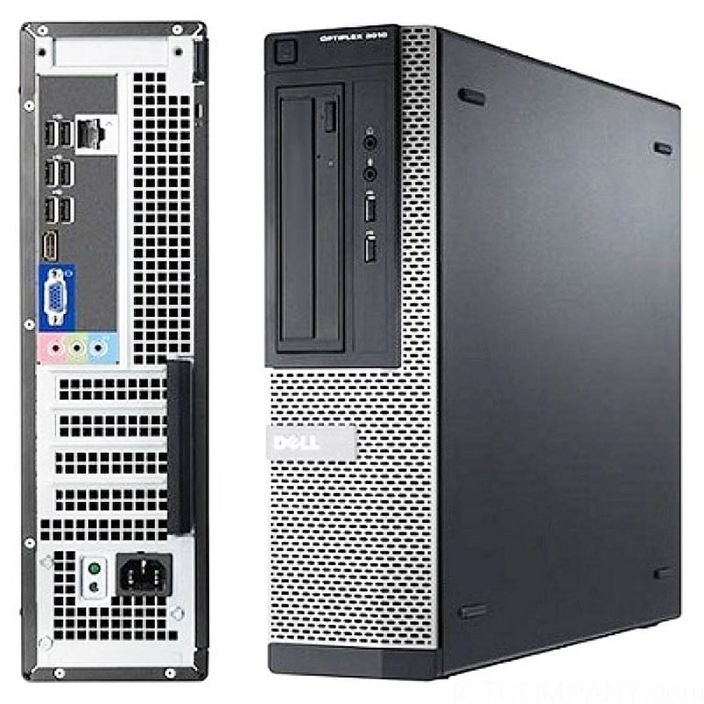 Used Dell Optiplex 3010 3.3GHz i3 2GB 250GB DVD Win 10 Pro 64 Desktop Computer O675700