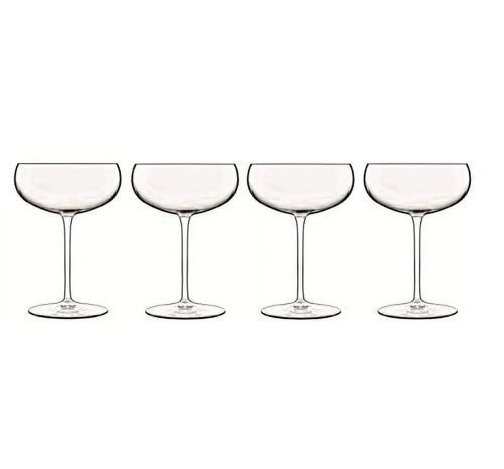 10.25 Oz Old Martini Glasses Set of 4 M6565
