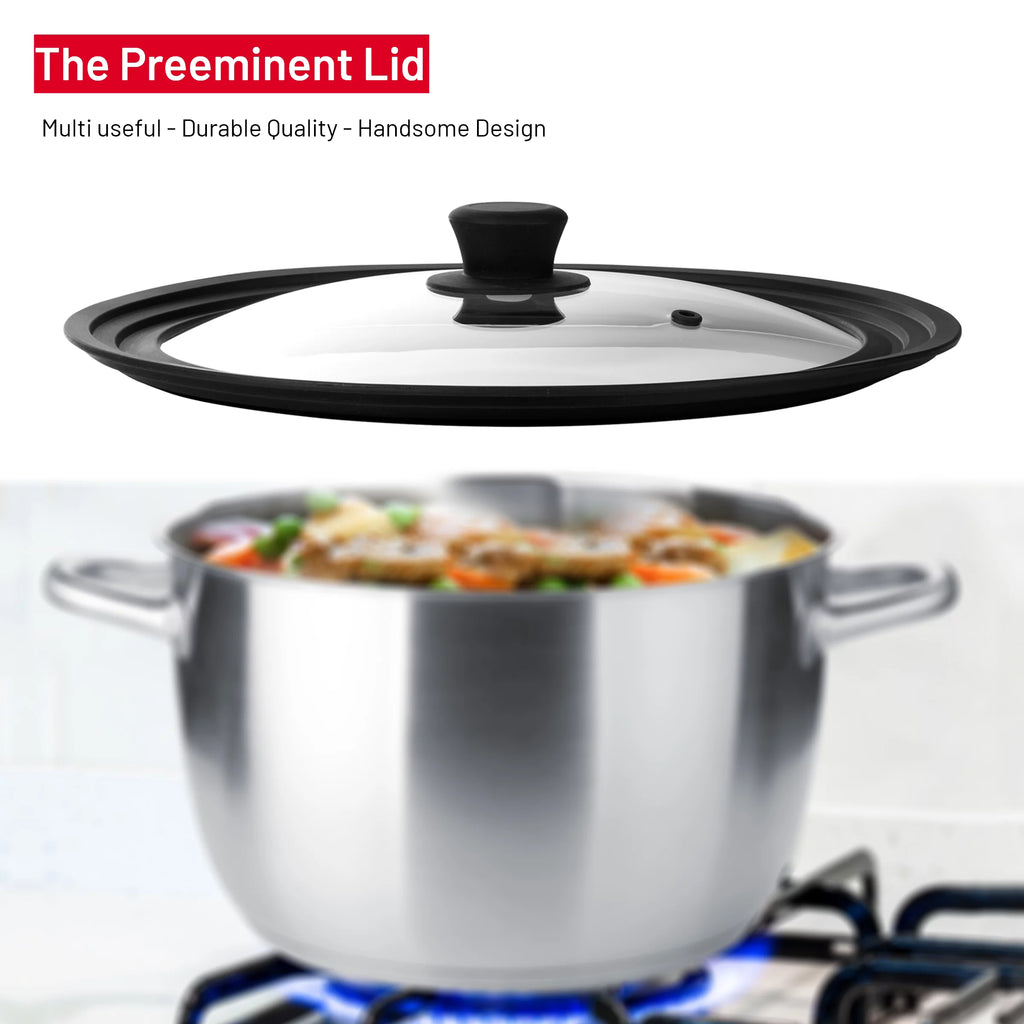 Vented Tempered Glass Cookware Lid P7850