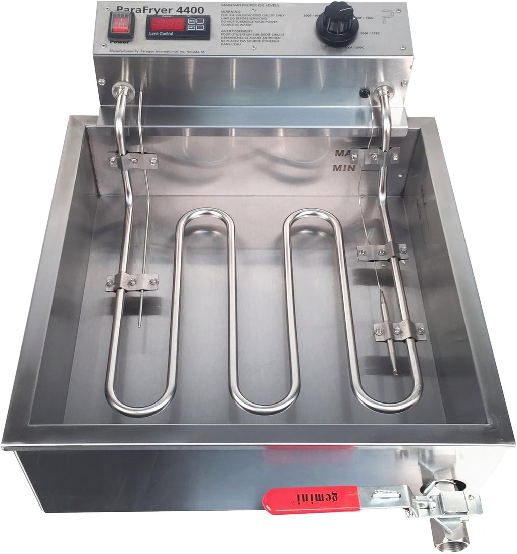 Funnel Cake Fryer Machine, 25 Pound Oil Capacity, 4400 Watts Electric 220 Volt T79777