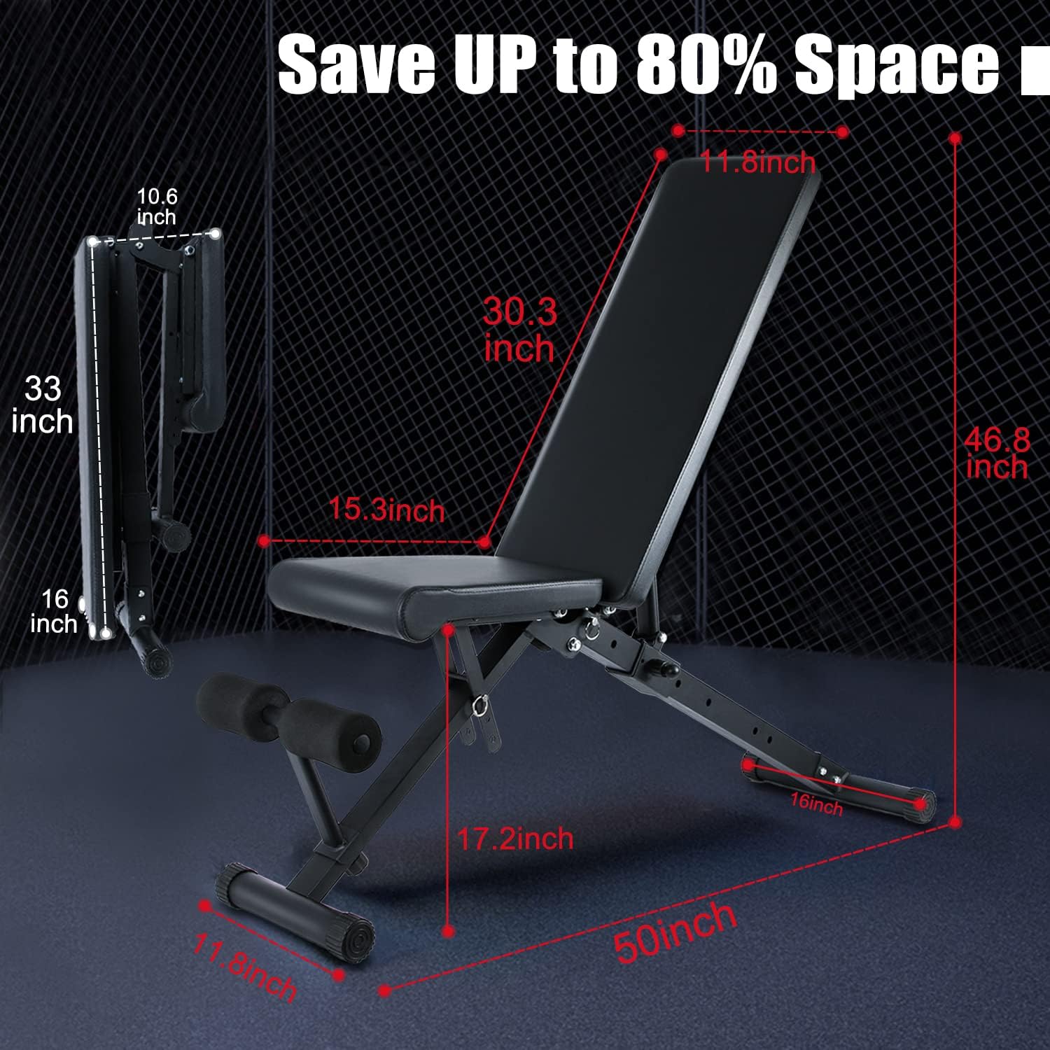Adjustable Weight Bench C784