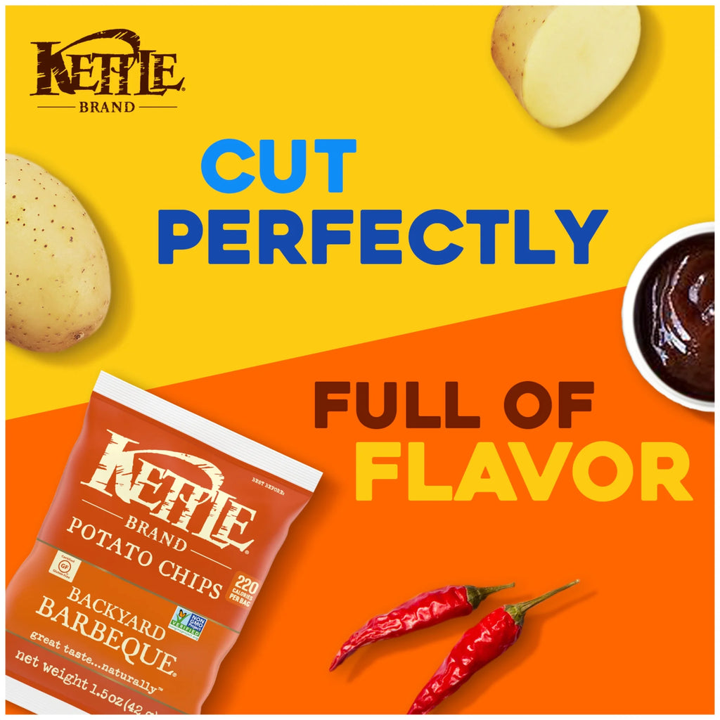 Barbeque Kettle Chips, 1.5 oz H917927