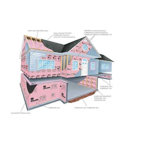 22-1/2 in. x 4 ft. Attic Insulation Rafter Baffle Y58231