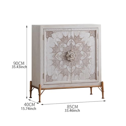 Retro Carved Storage Cabinet L847807