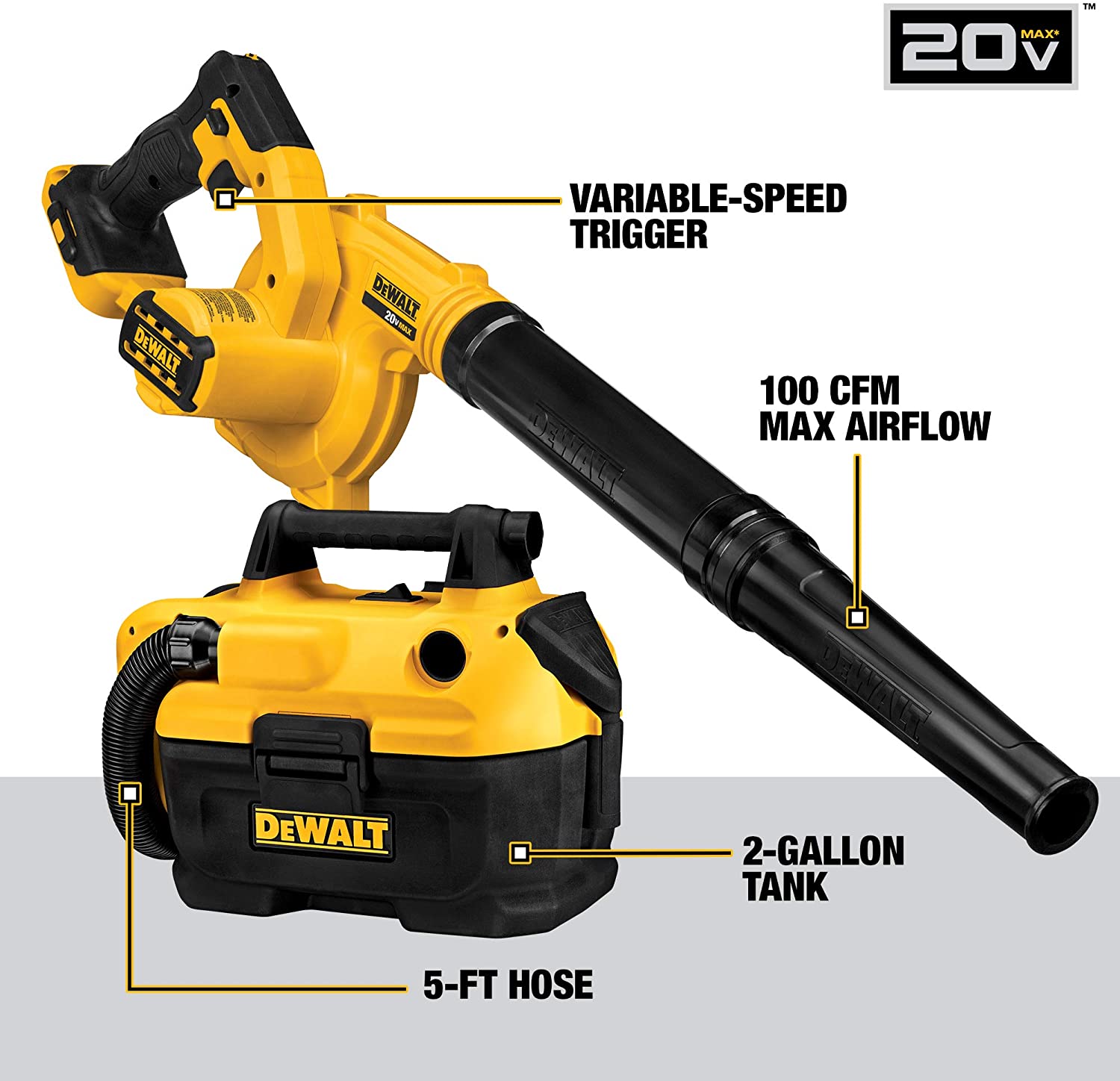 20V Max Cordless Drill Combo Kit, 10-Tool A6672