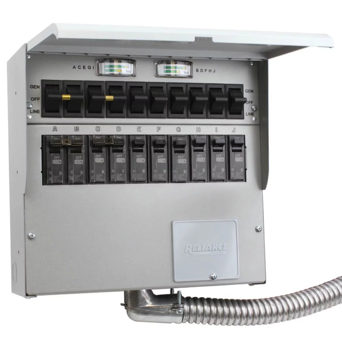 120/240-Volt 30-Amp 10-Circuit Transfer Switch O5699
