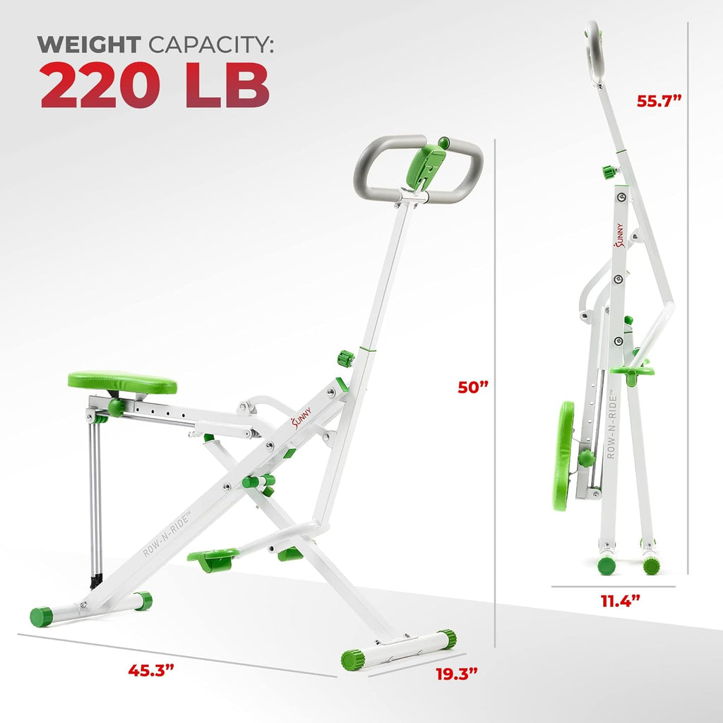 Green Upright Row-N-Ride Exerciser I7994